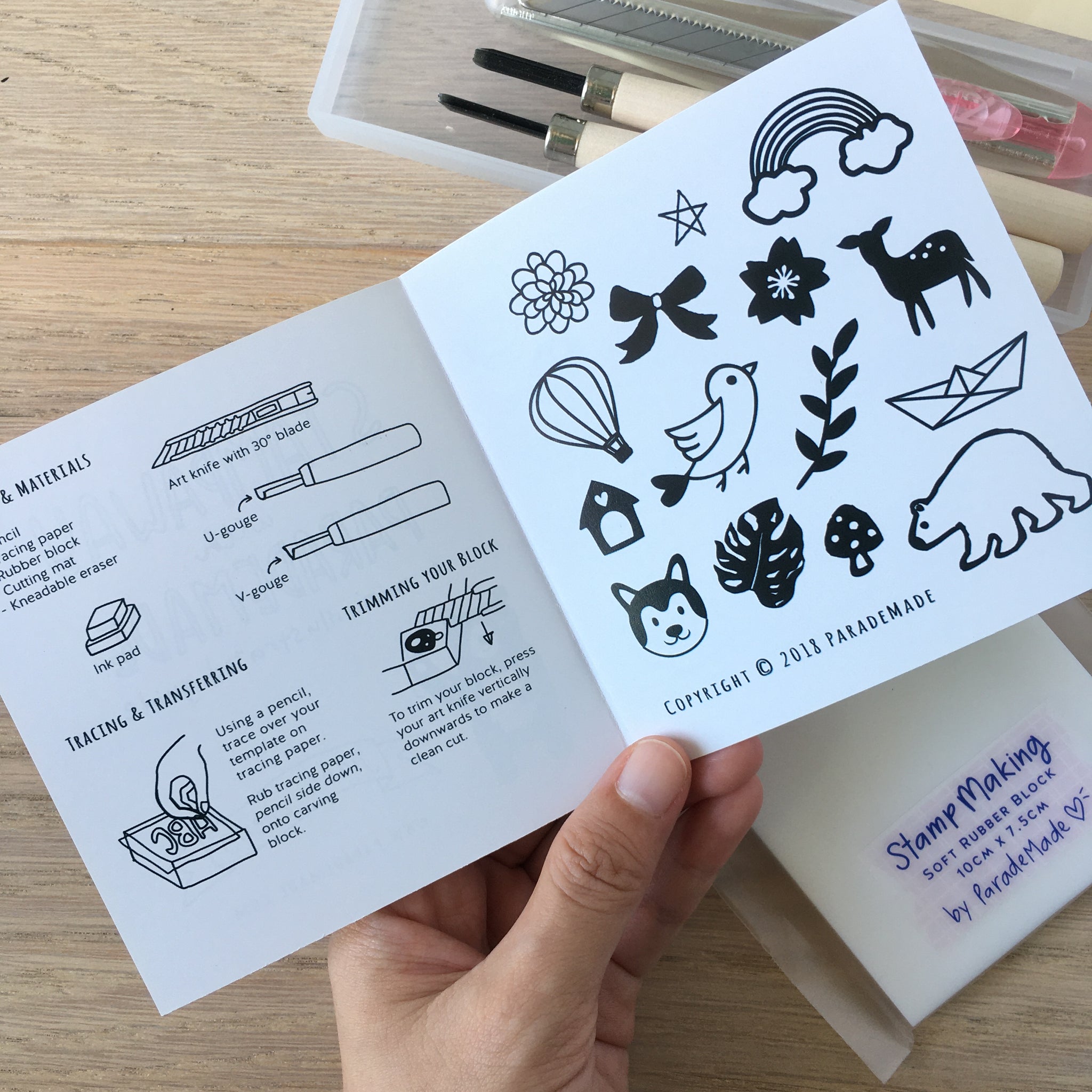 DIY Stamp Carving Kit – ParadeMade